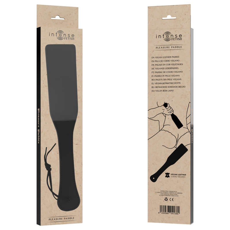 INTENSE - VEGAN LEATHER FETISH PADDLE