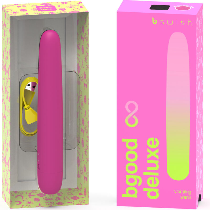 B SWISH - VIBRADOR RECARREGÁVEL B SWISH - BGOOD INFINITE DELUXE SILICONE ROSA