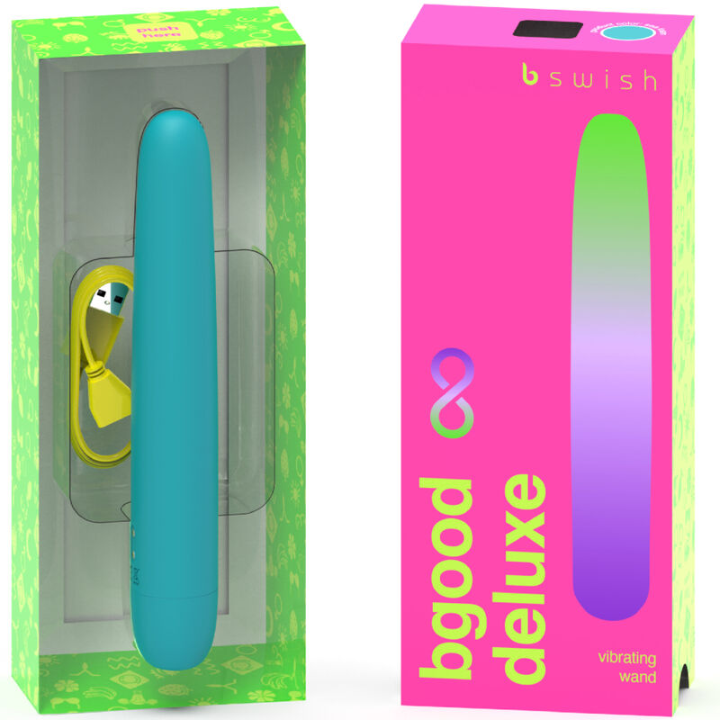 B SWISH - VIBRADOR RECARREGÁVEL B SWISH - BGOOD INFINITE DELUXE SILICONE AZUL
