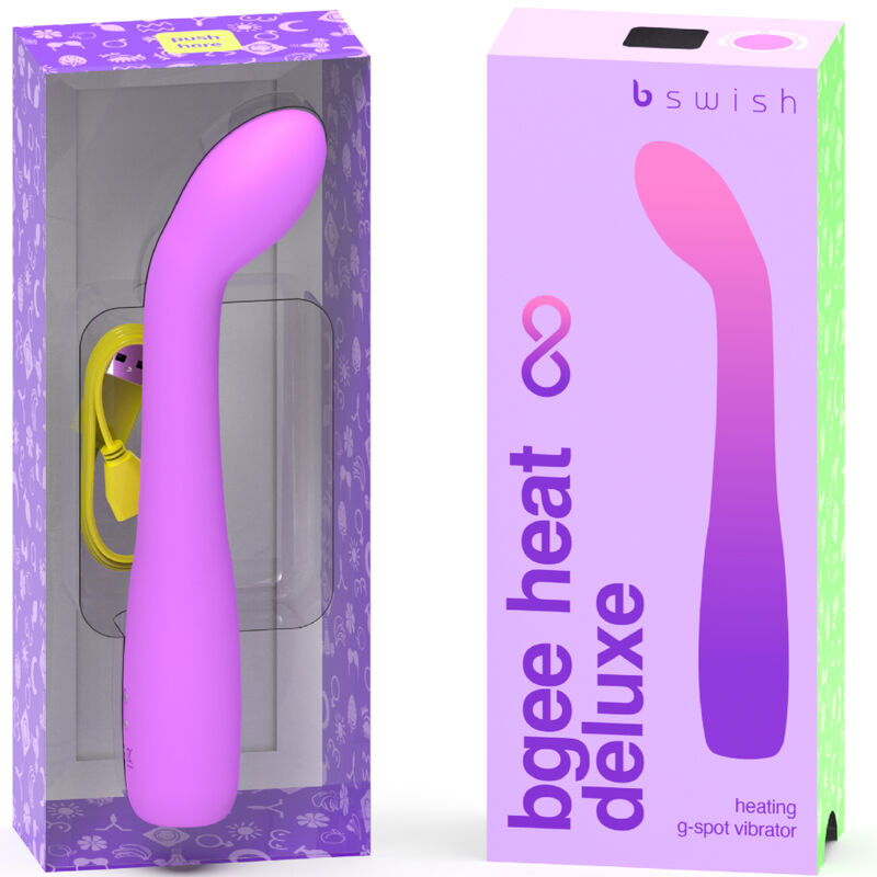 B SWISH - BGEE HEAT INFINITE DELUXE VIBRADOR DE SILICONE RECARREGÁVEL LAVANDA