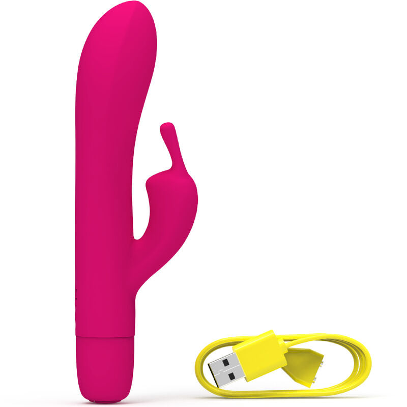 B SWISH - VIBRADOR RECARREGÁVEL CLÁSSICO BWILD BUNNY INFINITE SILICONE ROSA