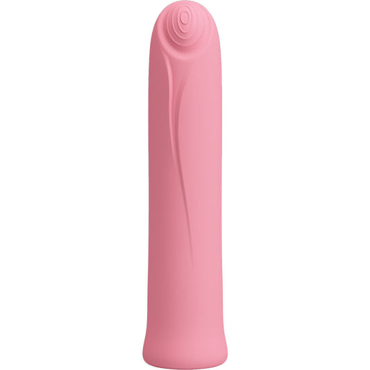 PRETTY LOVE - VIBRADOR CURTIS MINI SUPER POWER 12 VIBRAÇÕES EM SILICONE ROSA