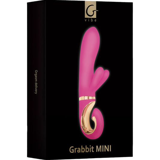 G-VIBE - VIBRADOR DE SILICONE ROSA GRABBIT MINI