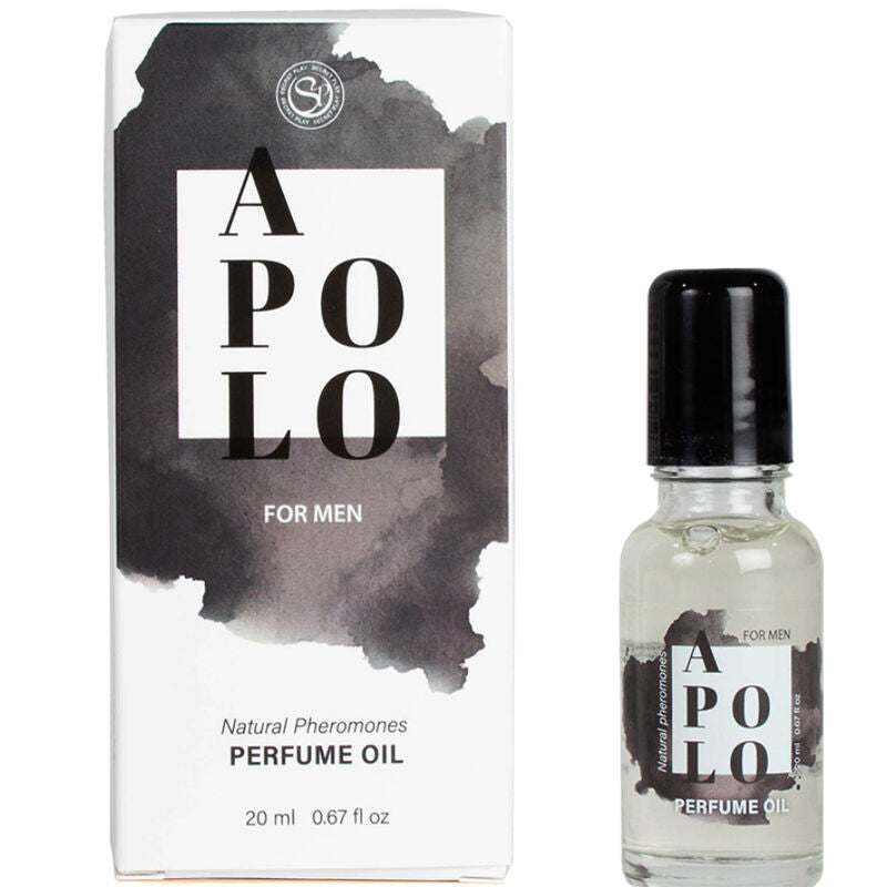 SECRETPLAY - ÓLEO DE PERFUME APOLO COM FEROMONAS NATURAIS 20 ML