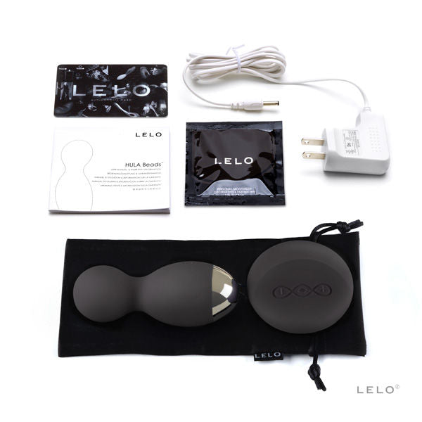 LELO - DISTINTIVO DE BOLAS DE HULA PRETAS