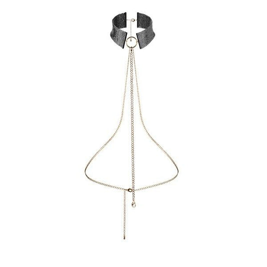 JOIAS - COLAR METALLIC DESIRE PRETO METALLIC