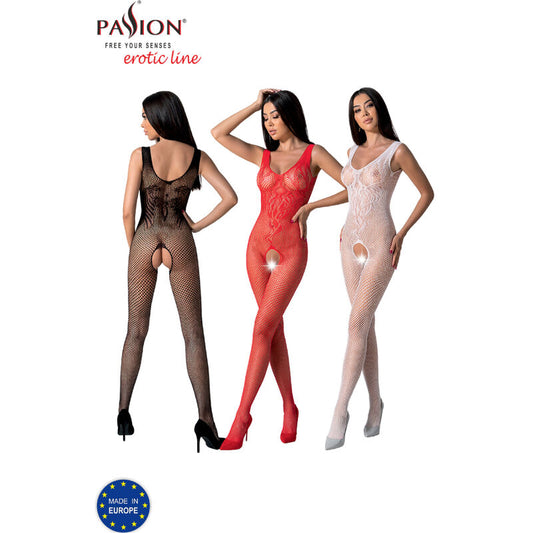PAIXÃO - BS098 BODYSTOCKING NEGRO TALLA UNICA