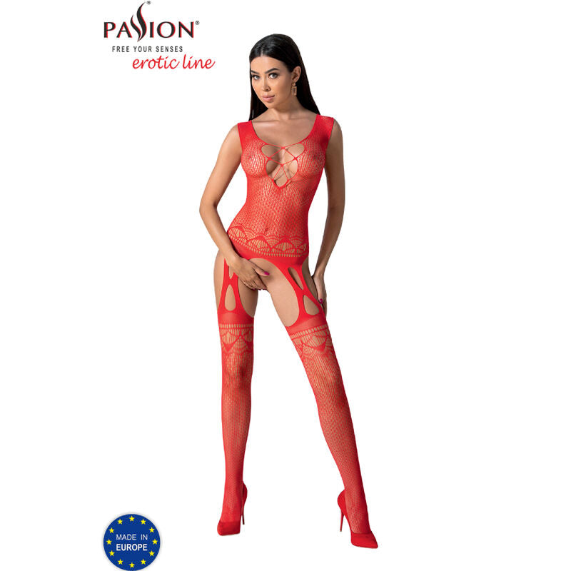 PAIXÃO - BS099 BODYSTOCKING NEGRO TALLA UNICA