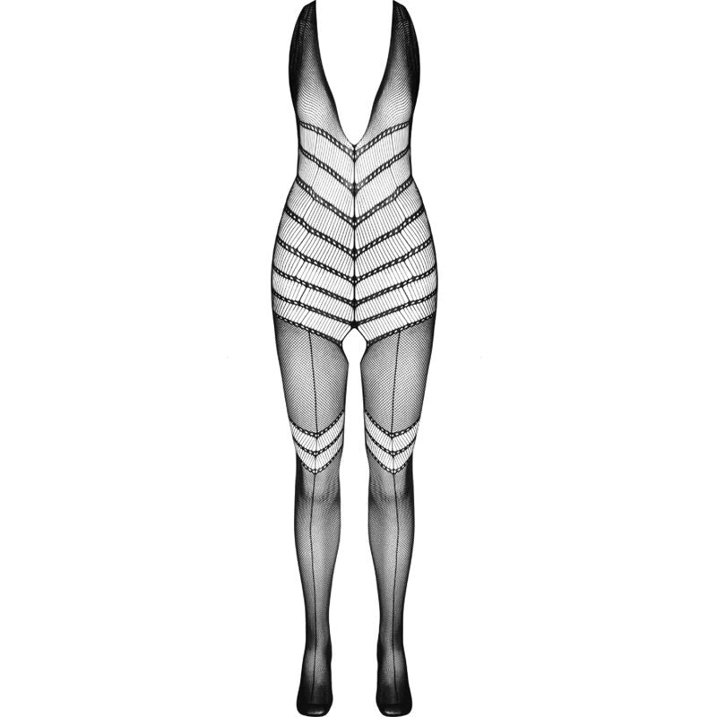 PAIXÃO - BS100 BODYSTOCKING NEGRO TALLA UNICA