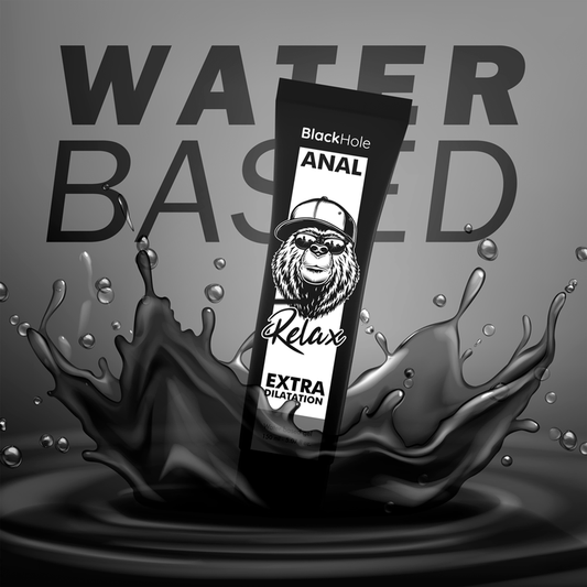 BLACK HOLE - GEL DILATADOR ANAL À BASE DE ÁGUA 150 ML