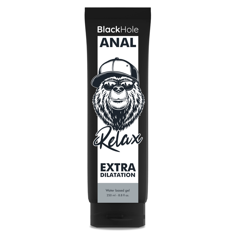 BLACK HOLE - GEL DILATADOR ANAL À BASE DE ÁGUA 250 ML