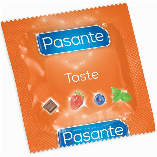 PASANTE - SACO DE PRESERVATIVOS SABOR MENTA 144 UNIDADES