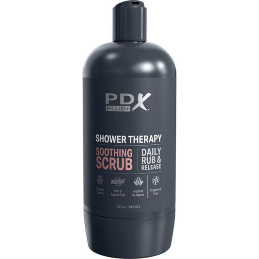 PDX PLUS - STROKER MASTURBADOR DISCRETO FRASCO DESIGN ESFOLIANTE CALMANTE CANDY SHAMPOO