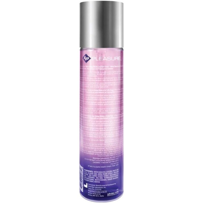 ID PLEASURE - LUBRIFICANTE À BASE DE ÁGUA 500 ML
