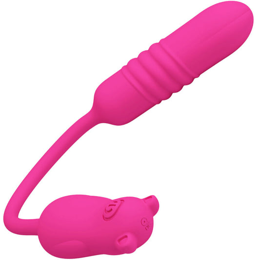 PRETTY LOVE - NOBIKUMA PINK SILICONE VIBRATING BALL