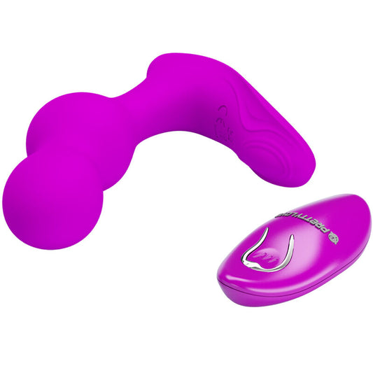 PRETTY LOVE - MASSAGEADOR VIBRADOR ANAL TERRANCE COM CONTROLE REMOTO