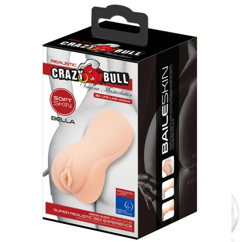CRAZY BULL - MASTUBADOR NO FORMATO DA VAGINA DA BELLA