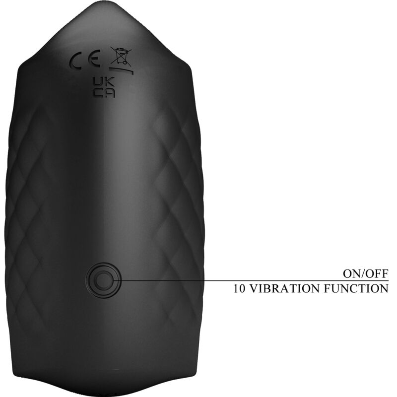 PRETTY LOVE - MASTURBADOR MANUAL PARA VIBRADOR DE GLÂNDULA RECARREGÁVEL