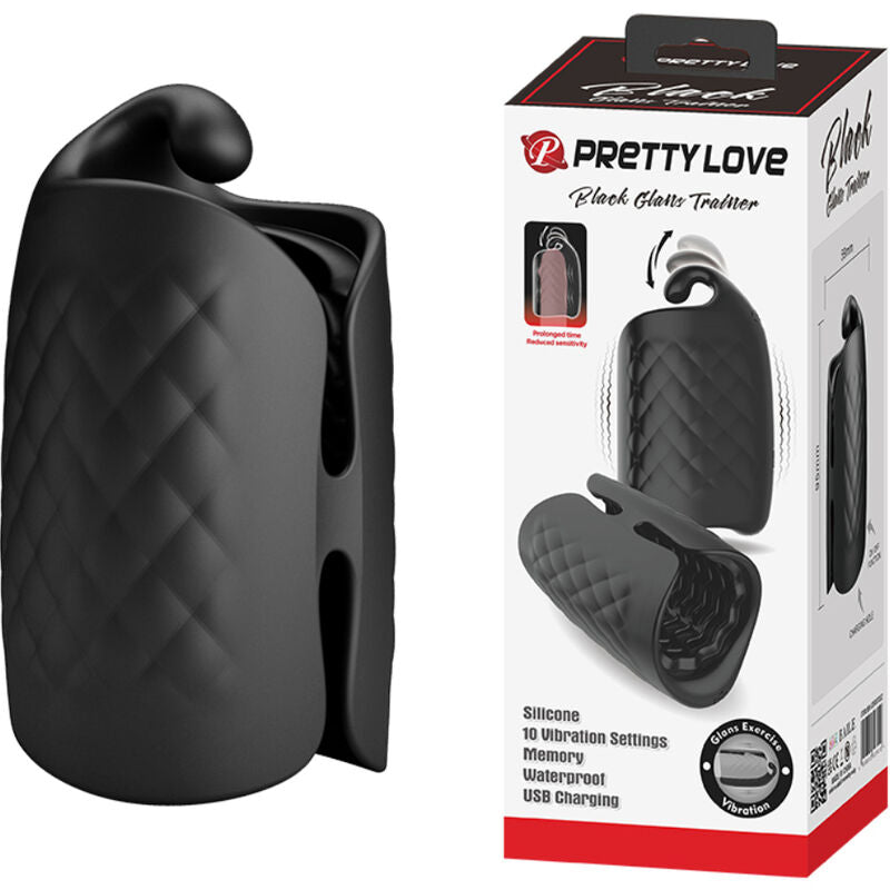 PRETTY LOVE - MASTURBADOR MANUAL PARA VIBRADOR DE GLÂNDULA RECARREGÁVEL