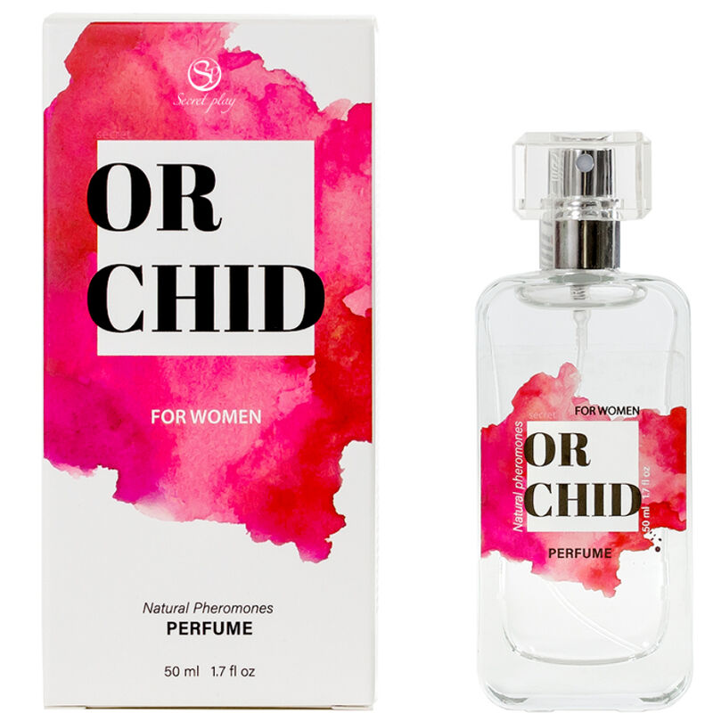 SECRETPLAY - SPRAY DE PERFUME COM FEROMONAS NATURAIS DE ORQUÍDEA 50 ML
