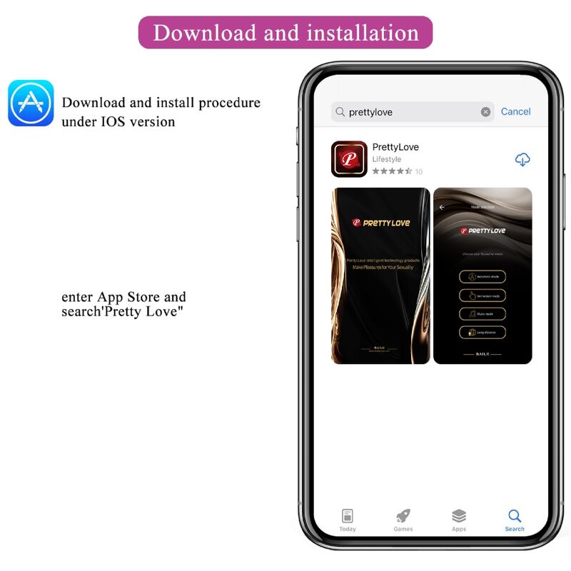 PRETTY LOVE - OVO VIBRANTE RECARREGÁVEL ROSE DOREEN