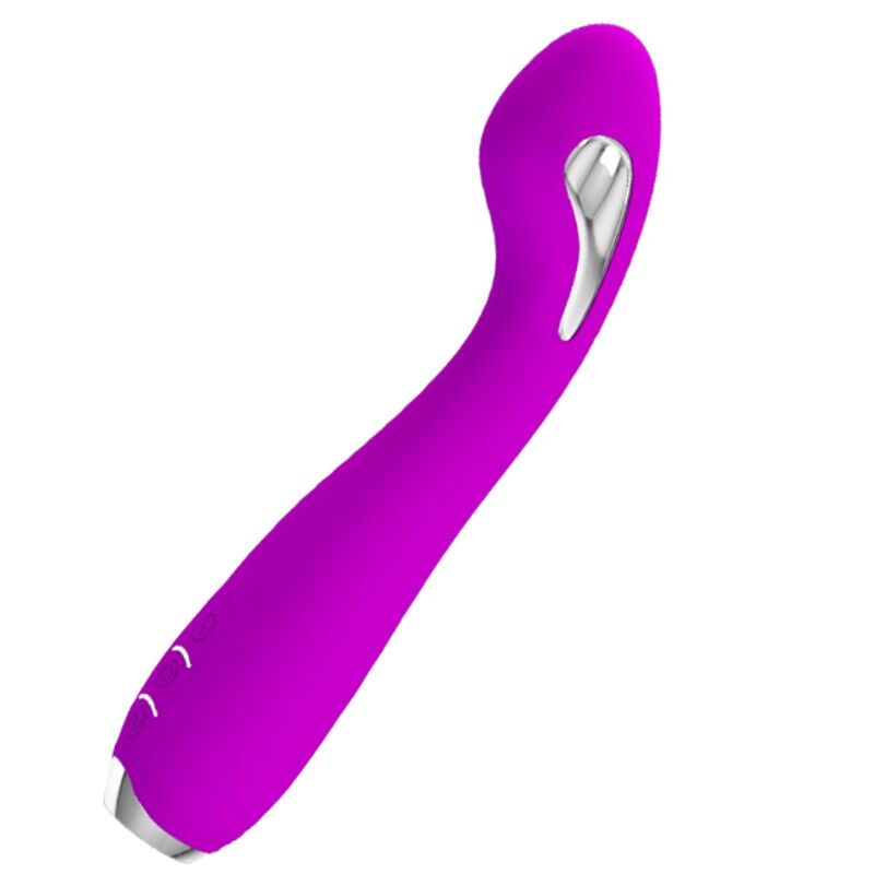PRETTY LOVE - VIBRADOR DE ELETROCHOQUE RECARREGÁVEL HECTOR - ROXO À PROVA D'ÁGUA
