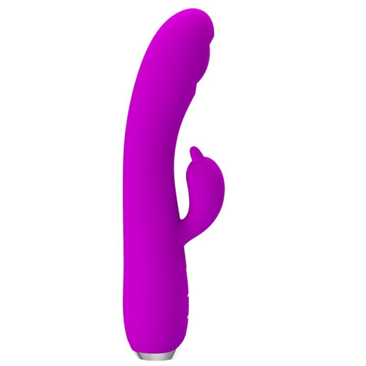 PRETTY LOVE - VIBRADOR RECARREGÁVEL COM SUCÇÃO ROXO REGINA