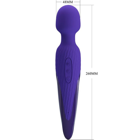 PRETTY LOVE - ANTONY YOUTH WAND VIBRADOR EFEITO DE CALOR ROXO