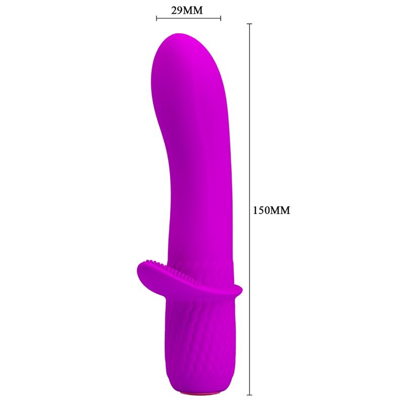 PRETTY LOVE - VIBRADOR RECARREGÁVEL TROY ROXO