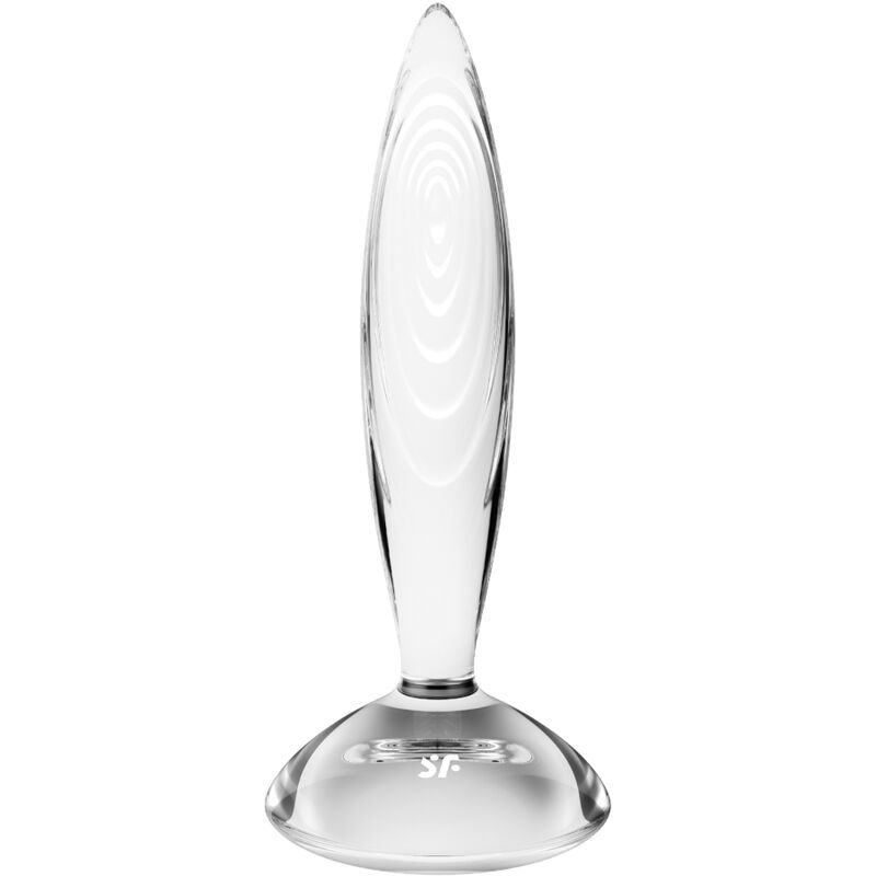 SATISFYER - PLUG ANAL DE CRISTAL BRILHANTE