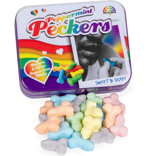 SPENCER & FLEETWOOD - BALAS DE HORTELÃ PECKERS RAINBOW