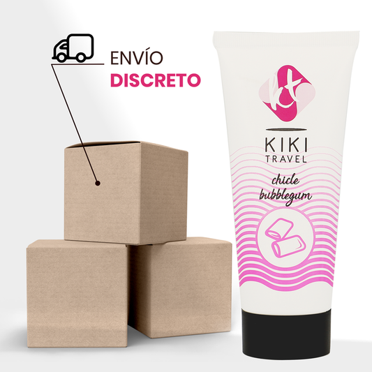 KIKÍ TRAVEL - LUBRIFICANTE DE GOMA DE MOLHO DE MORANGO 50 ML