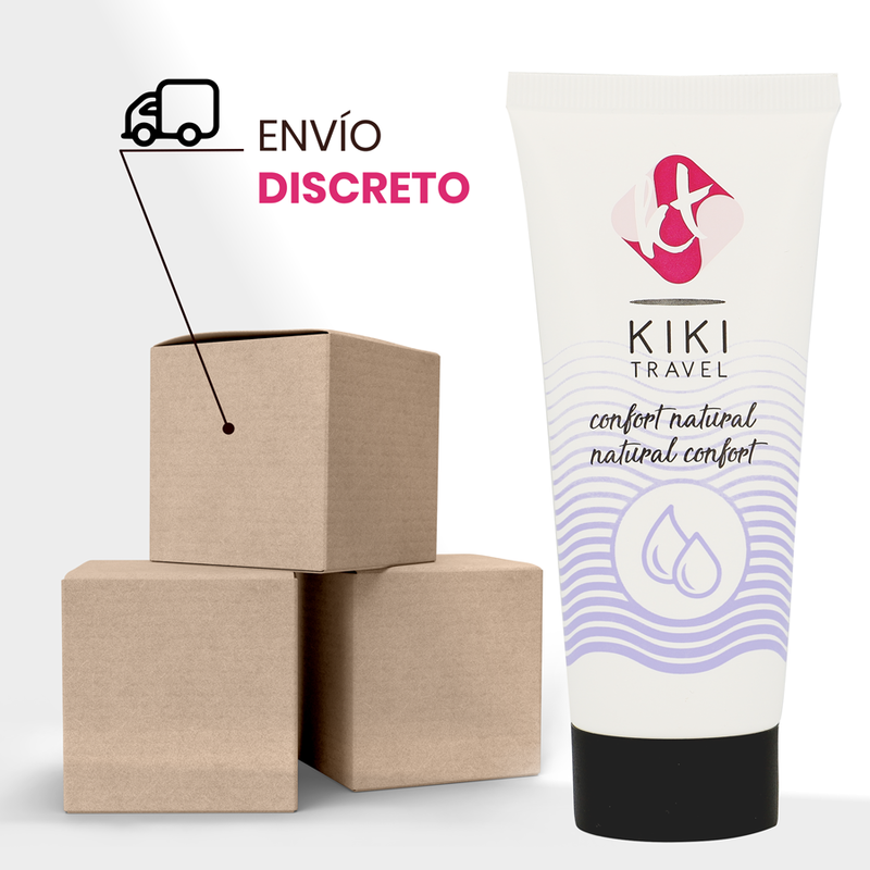 KIKÍ TRAVEL - LUBRIFICANTE NATURAL COMFORT 50 ML