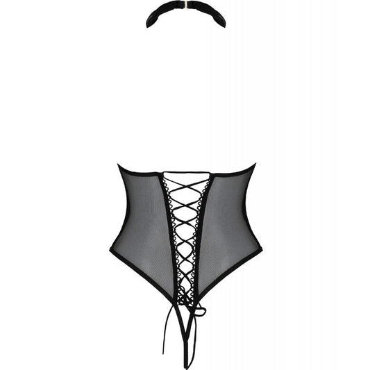 PASSION - TRISHA BODY ABERTO NEGRO S/M