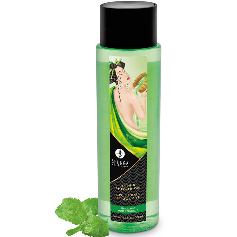 SHUNGA - GEL DE BANHO E DUCHE SENSUAL DE MENTA 370 ML