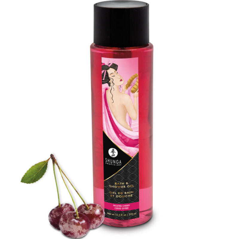 SHUNGA - FROSTED CHERRY BATH & SHOWER GEL 370 ML