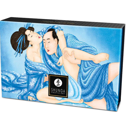 SHUNGA - KIT DE PÓ DE MASSAGEM DE COCO COMESTÍVEL