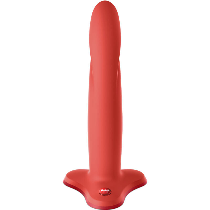 FUN FACTORY - LIMBA RED FLEXIBLE DILDO SIZE M