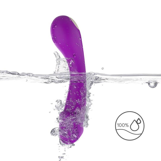 ARMONY - VIBRADOR DE SILICONE ROXO PARA PONTO G