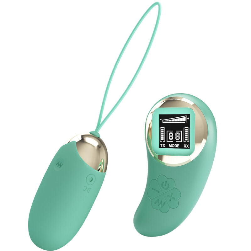 PRETTY LOVE - OVOS VIBRATÓRIOS COM CONTROLE REMOTO VERDES