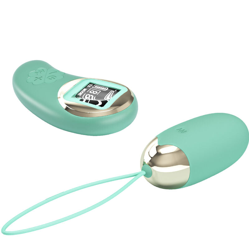 PRETTY LOVE - OVOS VIBRATÓRIOS COM CONTROLE REMOTO VERDES