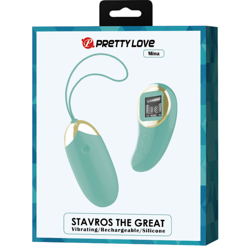 PRETTY LOVE - OVOS VIBRATÓRIOS COM CONTROLE REMOTO VERDES