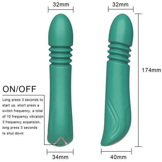 ARMONY - VIBRADOR G-SPOT VERDE E THRUST