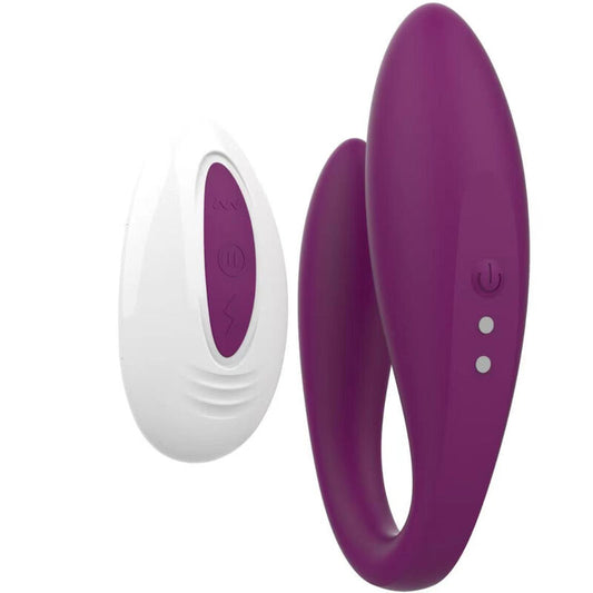 ARMONY - VIBRADOR KITTY PARA CASAIS CONTROLE REMOTO ROXO