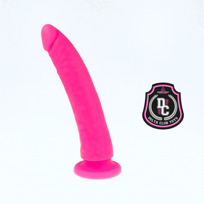 DELTA CLUB - TOYS PINK MEDICAL SILICONE DILDO 20 CM -O- 4 CM