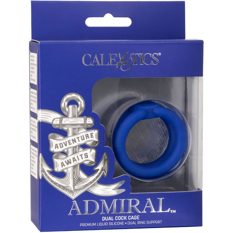 CALEXOTICS - ADMIRAL CAGE DUPLO COCK AZUL