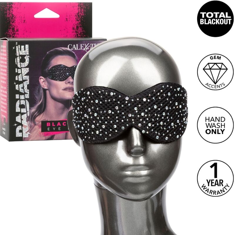 CALEXOTICS - RADIANCE RHINE BLACKOUT EYE MASK