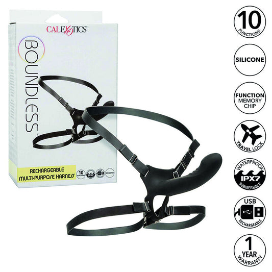 CALEXOTICS - ARNESS MULTI-PORPUSE BOUNDLESS RECARREGÁVEL