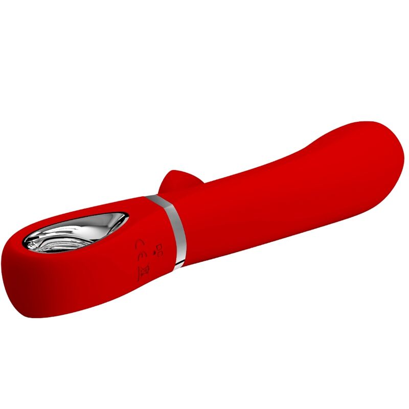 PRETTY LOVE - VIBRADOR MULTIFUNCIONAL PARA PONTO G THOMAS RED