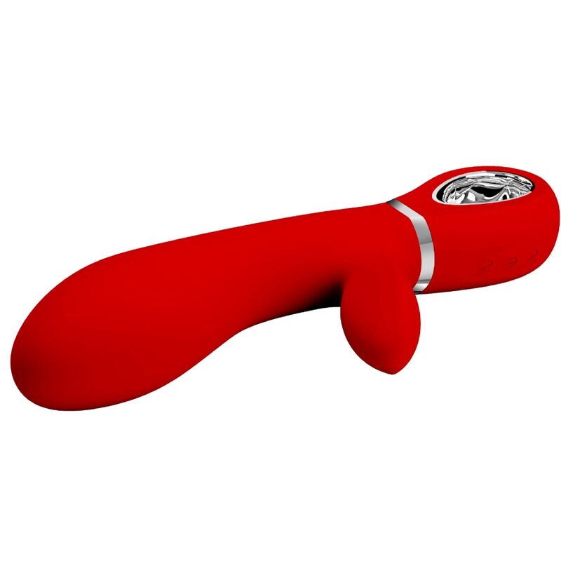 PRETTY LOVE - VIBRADOR MULTIFUNCIONAL PARA PONTO G THOMAS RED